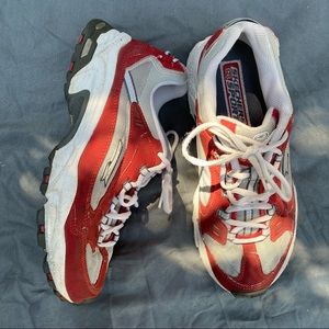 Skechers Sport Red Athletic Sneakers Women’s 8.5